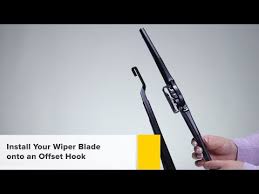 Goodyear Hybrid Wiper Blades Offset Hook Installation Ss H