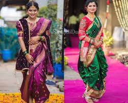 exhilarating maharashtrian bride styles