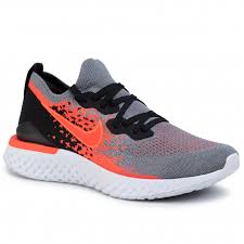 Get the best deal for nike epic react black sneakers for men from the largest online selection at ebay.com. Shoes Nike Epic React Flyknit 2 Bq8928 014 Cool Grey Bright Crimson Black Indoor Running Shoes Sports Shoes Men S Shoes Efootwear Eu