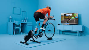 indoor cycling with zwift garmin and