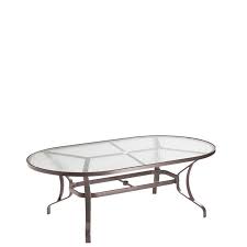 Oval Kd Dining Umbrella Table