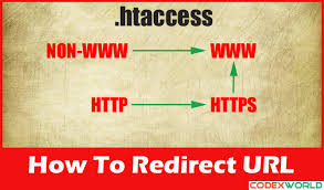 to s using htaccess file