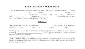 Special Event Contract Template Free Event Contract Form Private