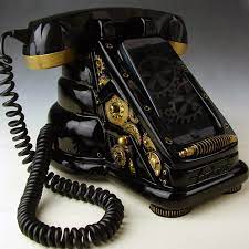 iretrofone steampunk iphone handset