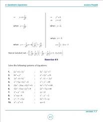 Page 41 11 Math 4 Quadratic Equations