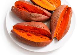 how to cook a sweet potato in the