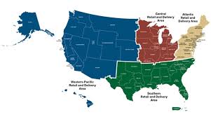 learn about usps areas regions 21st