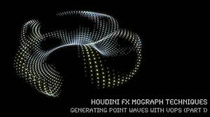 How To Make A Motion Graphics Point Wave Effect Using Vops