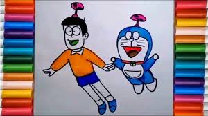 Untuk lebih lengkapnya penjelasan mengenai gambar mewarnai doraemon nobita dan shizuka diatas silahkan baca artikel : Cara Menggambar Dan Mewarnai Doraemon Dan Nobita Untuk Anak Anak Youtube
