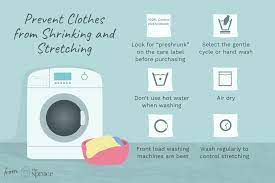 how to prevent clothes from shrinking