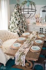 Dinner table decor your office party candle light via. 53 Best Christmas Table Settings Decorations And Centerpiece Ideas For Your Christmas Table