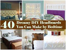 Headboards can make a strong statement in a bedroom, adding color, pattern, and texture to the space above your pillows. 40 Dreamy Diy Headboards You Can Make By Bedtime Diy Crafts
