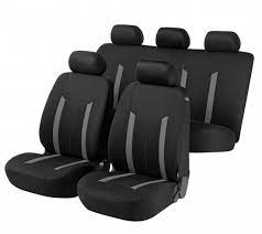 Kia Soul Seat Covers Black Graphite