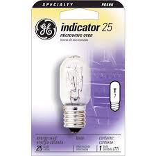 Ge 25 Watt T 7 Microwave Oven Light Bulb 90466 Lamps Plus