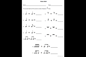 There are games, worksheets and more, all sorted according to the subjects your students will learn. Music Math Worksheets Assessments Beth S Notes
