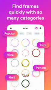 You may see two types of colors around someone's profile on instagram which is for the instagram story. whenever one of your followers shares a story, you'll see the profile circled in color, if it is something like orange, it is a normal story. Profile Picture Border Frame Propic Apps On Google Play