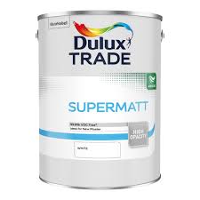 dulux trade supermatt paint for plaster