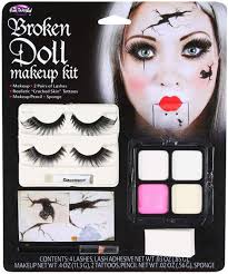 broken doll face make up kit party wow