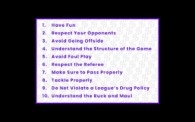 the top 10 rules of rugby