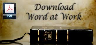 Downloads Word At Work Ministries