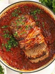 easy meatloaf recipe with rich tomato