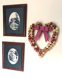 Wine Cork Heart Wall Hanging