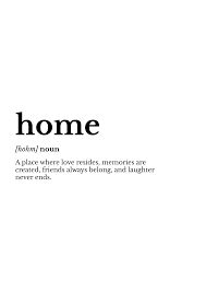Home Definition - Tickle Me Now