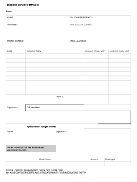 free travel expense report template