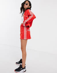 The adidas originals range incorporates everything, from the brand's most iconic trainers to new jersey pieces. Adidas Originals X Fiorucci Trefoil Denim Mini Skirt Asos