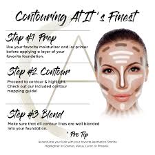 aesthetica cosmetics contour and
