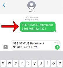 text sss service and sms codes