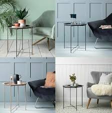 folding coffee side console table round