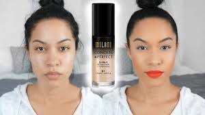 sweat proof foundation milani conceal
