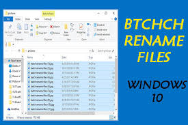 batch rename multiple files