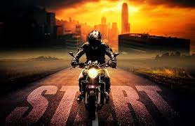 hd wallpaper motorcycle start biker
