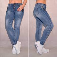 Ob zeitloser klassiker oder neues trendteil: Damen Jeans Hose Mit Zippverschlussen Und Knopfen Coral Fashion