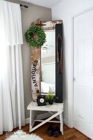 diy wood frame mirror makeover with