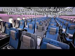 sq242 singapore airlines airbus a350