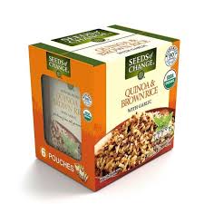 certified organic quinoa and brown rice