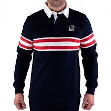 Rhino Rugby 2019 Mens Classic Rugby Jersey Navy