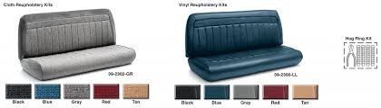 Vinyl Bench Seat Reupholstery Kits
