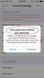 Check spelling or type a new query. Itunes Wont Let Me Take My Credit Card Off Credit Walls