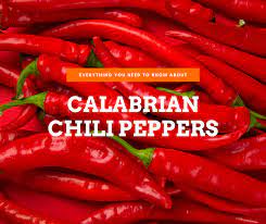Fresh Calabrian Peppers gambar png