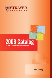 2008 Catalog Strayer University
