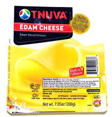 tnuva edam sliced cheese groceries by