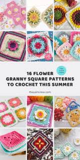 I can't stop teasing guys ch. 16 Free Flower Granny Square Patterns To Crochet This Summer The Yarn Crew