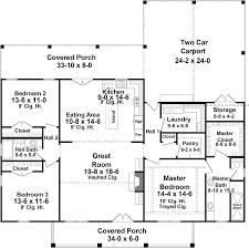 house plan 60102 southern style with