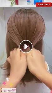 For those who love a little longer hair, we can recommend short and long bob hairstyles. 1 Minute Simple Easy Kids Little Girls Hairstyles Video Gifs Medium Hair Styles For