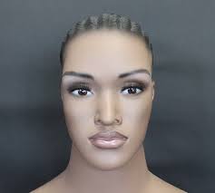 african american female mannequin face