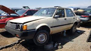 I'll try to represent this vehicle as best as i can. Junkyard Treasure 1984 Toyota Corolla Sedan